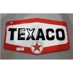 TEXACO TIN SST SIGN EMBOSSED