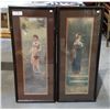 Image 1 : VINTAGE PAIR FRAMED PRINTS