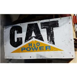 ORIGINAL CATERPILLAR METAL SIGN