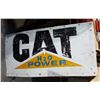 Image 1 : ORIGINAL CATERPILLAR METAL SIGN