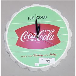 COCA COLA BOTTLE CAP CLOCK