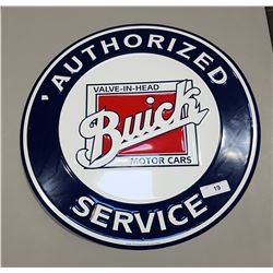 BUICK SERVICE SST EMBOSSED SIGN