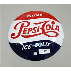 PEPSI COLA EMBOSSED BUTTON