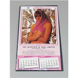 ORIGINAL 1968 PINUP REVUE CALENDAR