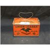 Image 1 : 1920'S UNION LEADER CUT PLUG TOBACCO LUNCH PAIL TIN