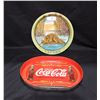 Image 1 : 2 COLLECTIBLE METAL SERVING TRAYS