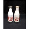 Image 2 : 2 VINTAGE MILK BOTTLES