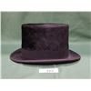 Image 1 : ANTIQUE BEAVER SKIN TOP HAT
