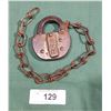 Image 1 : ANTIQUE CPR RAILWAY LOCK