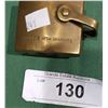 Image 2 : VINTAGE DL DOMINION LOCK OF CANADA BRASS LOCK