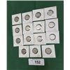 Image 1 : 15 VINTAGE 1920'S-1940 CANADIAN NICKELS