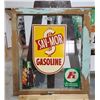 Image 1 : VINTAGE GAS STATION WINDOW