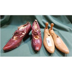 1920'S LADIES SHOES & SHOE FORMS