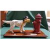 Image 1 : BIRD DOG ORNAMENT ON WOOD STAND