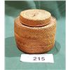 Image 1 : NU CHANNEL NATIVE WEAVED BASKET W/LID