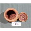 Image 2 : NU CHANNEL NATIVE WEAVED BASKET W/LID