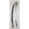 Image 1 : VINTAGE SWORD & SHEATH W/FIGURAL HILT
