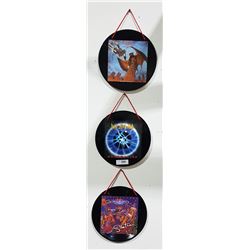 THREE CUSTOM MADE RECORD ALBUM COVER PICTURES