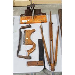 5 ANTIQUE WOODWORKINGTOOLS