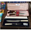 Image 1 : 2 VINTAGE CARVING SETS