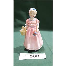 SMALL ROYAL DOULTON TINKLE BELL FIGURINE