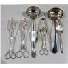 Image 1 : 8 PCS SILVERPLATE SERVING WARE