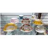 Image 1 : LOT OF 8 BONE CHINA TEACUPS/SAUCERS