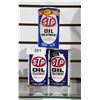 Image 1 : 3 STP OIL TREATMENT TINS