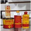 Image 1 : 4 VINTAGE SHELL OIL PRODUCTS