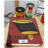 Image 1 : 3 SHELL OIL TINS & LUBRICATION SERVICE MANUAL