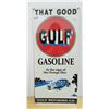 Image 1 : GULF GASOLINE METAL SIGN