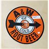 Image 1 : A&W ROOTBEER TIN SIGN