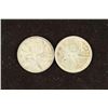 Image 1 : 1953 & 1959 CANADA SILVER 25 CENTS
