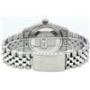 Image 4 : Rolex Mens Stainless Steel 1.20 Ctw Black Diamond And Ruby Datejust Wristwatch