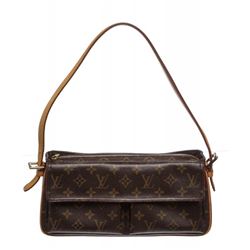 Louis Vuitton Monogram Canvas Leather Viva Cite MM Bag