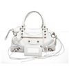 Image 1 : Balenciaga White Leather Classic Town Bag Satchel Handbag