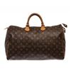 Image 1 : Louis Vuitton Monogram Canvas Leather Speedy 40 cm Bag