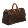 Image 3 : Louis Vuitton Monogram Canvas Leather Speedy 40 cm Bag