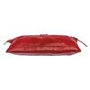 Image 4 : Balenciaga Red Arena Leather Classic Clip Large Clutch Handbag