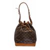 Image 1 : Louis Vuitton Monogram Canvas Leather Noe GM Drawstring Bag