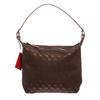 Image 1 : Dooney & Bourke Brown Monogram Canvas Hobo Handbag