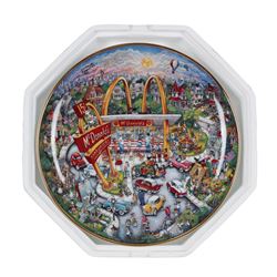 Bill Bell "Golden Moments" Collector Plate from the Franklin Mint - 8 1/8" Diame