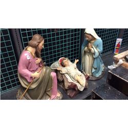 3pc Large Nativity Scene