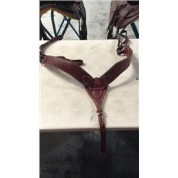 Heavy Duty Double Tug Latigo Leather Breast Collar