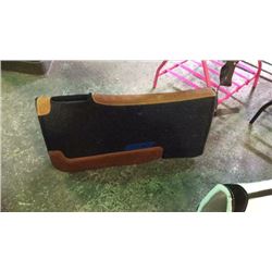 Black Felt Saddle Pad