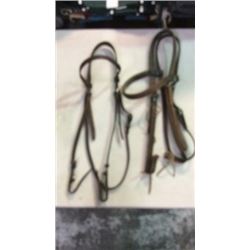 2 Used Leather Headstalls