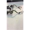 Image 2 : Leather Headstall with Silver Crockett Bit