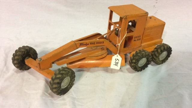 tonka grader vintage