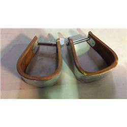 Wood Metal Wrapped Stirrups New