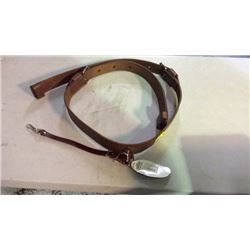 Weaver Harness Leather Back Cinch with Billets
